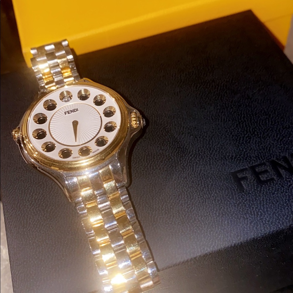 Fendi Rotating Gemstones watch